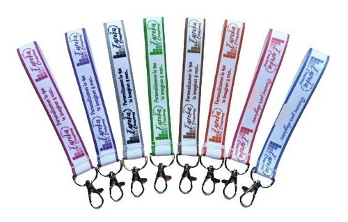 Imagen 1 de 4 de Llaveros De Cinta Personalizados