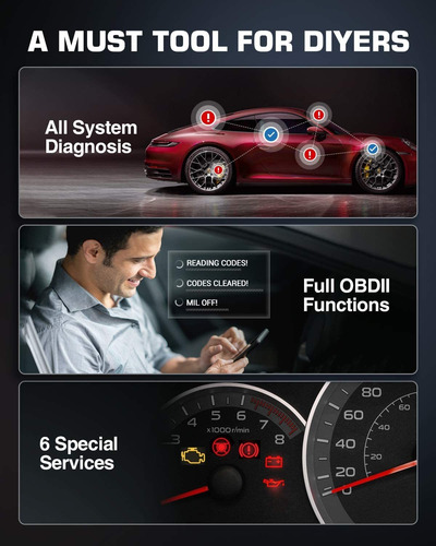 Imagen 5 de 7 de Autel Ap200m Obd2 Scanner Bluetooth Dongle, Oe-level Full Sy