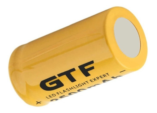 Pilas Baterias Cr123a Recargables Gtf 2500mah 3.7v 16340