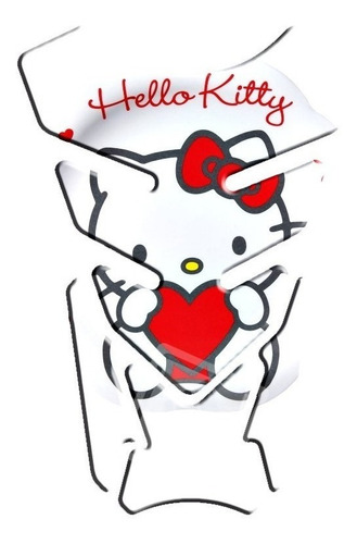 Adesivo Protetor Tanque De Moto Feminino Hello Kitty 25