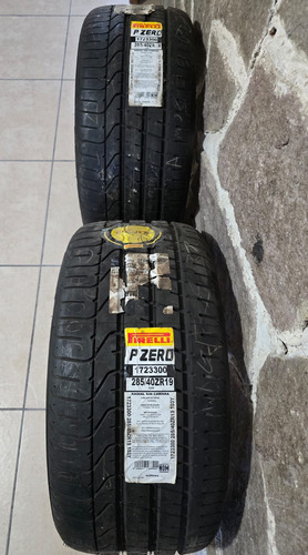 Set De 2 Llantas Pirelli Zero 285/40/zr19 Made In Germany Zr (Usado)