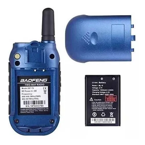 Radios De Comunicación Baofeng T6 X 2 Unidades