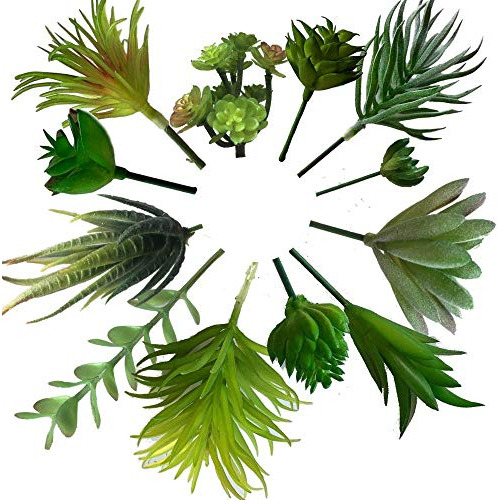 Mini Plantas Suculentas Artificiales 12 Pcs | Decoraciã...