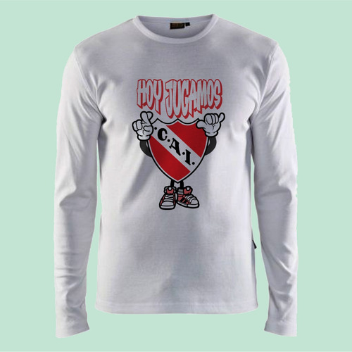 Remeras Manga Larga Independiente Adultos Termicas - 9001