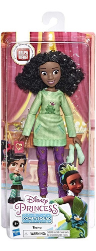 Disney Princess Comfy Squad Tiana Muñeca Hasbro