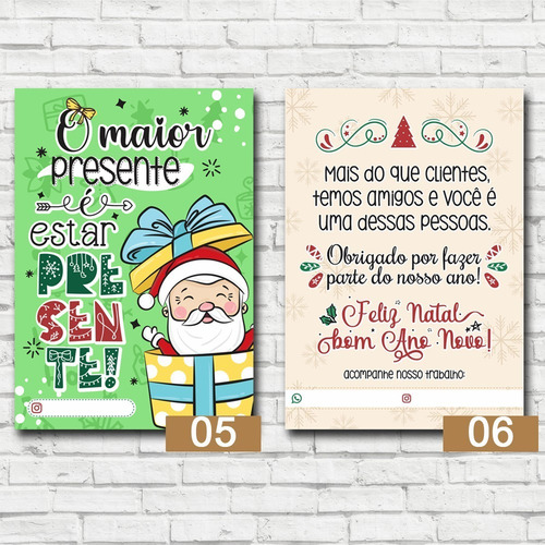 Cartão De Agradecimento Feliz Natal E Boas Festas - 200unid. | Parcelamento sem juros Cartão De Agradecimento Feliz Natal E Boas Festas - 200unid. | Parcelamento sem juros
