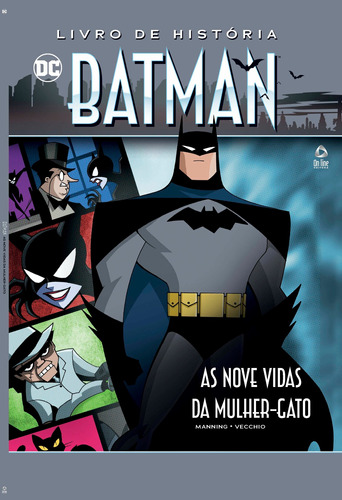 Batman - Livro de história: As nove vidas da mulher-gato, de On Line a. Editora IBC - Instituto Brasileiro de Cultura Ltda, capa mole em português, 2018