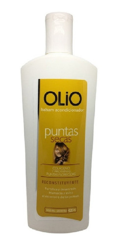 Acondicionador Puntas Secas X 420ml Olio