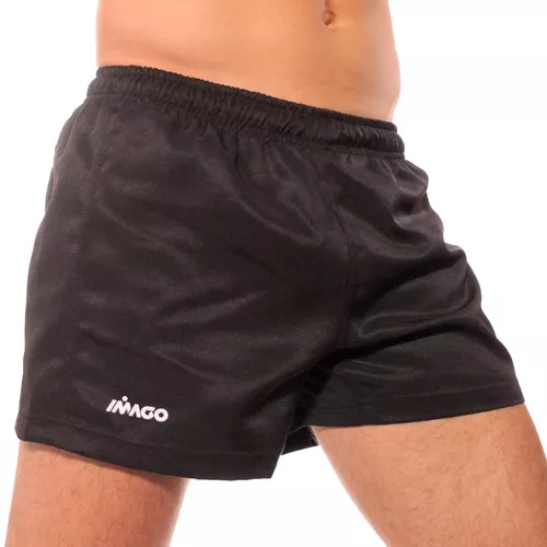 Short Deportivo Hombre Negro Imago Corto Gimnasio MercadoLibre