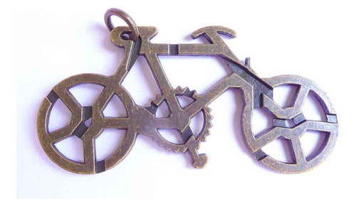 Puzzle De Metal, Bici De Amsterdam, Nivel 3/6 Difícil
