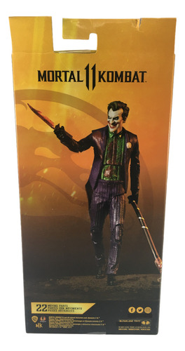 Mcfarlane Toys Mortal Kombat Xi The Joker (bloody Ver.)