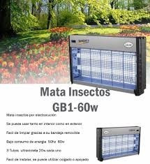 Imagen 3 de 6 de Mata Insectos Eléctrico Moscas Mosquitos Cubre 200 Mts2