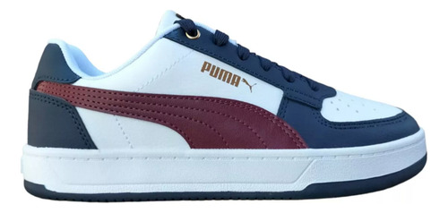 Tenis Jr Puma Caven 2.0 Azul Marino Vino 393837 03