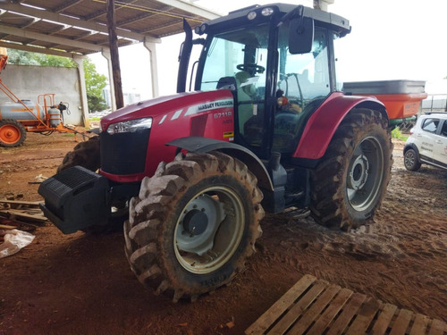 Trator Massey Ferguson Mf 6711 R Cabinado 3700 Horas 