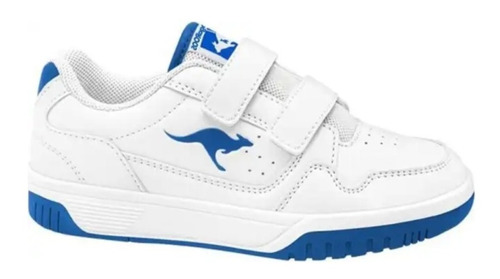 Tenis Urbano Kangaroos 2201 Blanco Niño Original 