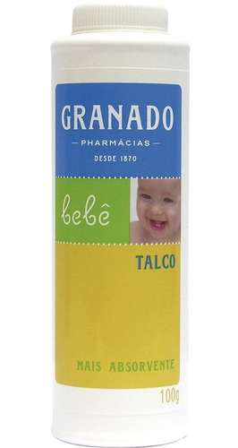 Talco Granado Bebê Talco Granado Bebê 100g em garrafa 100g
