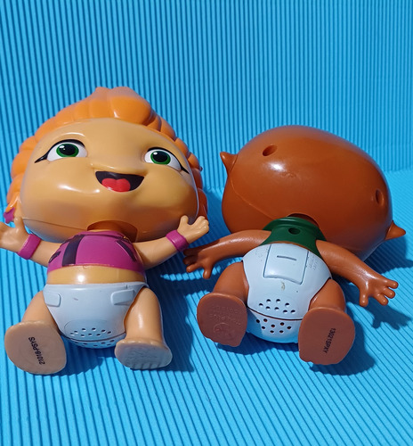 Muñeco Mini Power Rockers Carlos Con Sonido (Usado)