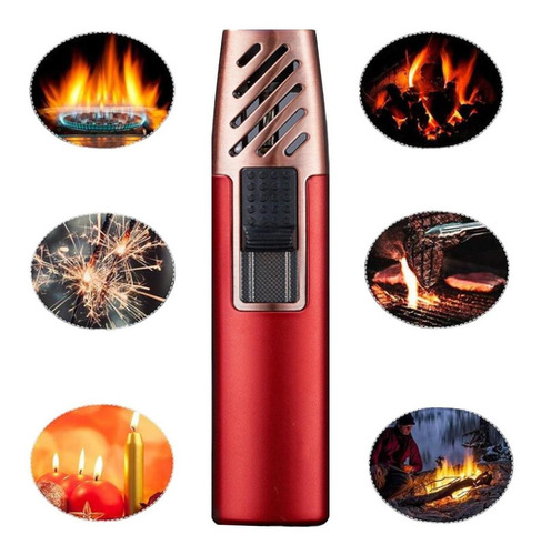 Antorcha De Gas Butano, Mxyrd-003, 3 Pzas, Red, Recargable