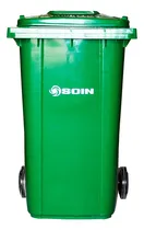 Comprar Contenedor De Residuos Plastico Con Ruedas 240 Lts.