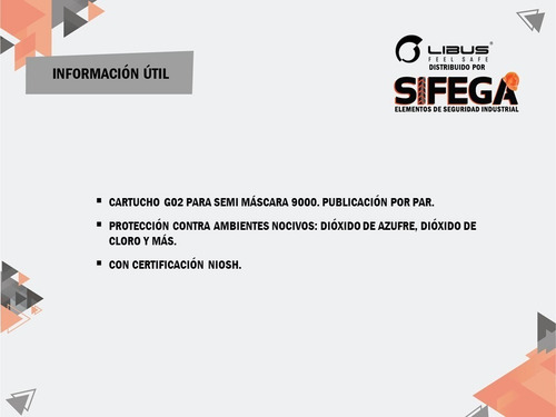 Imagen 4 de 5 de Kit De Cartuchos G02 Ag Para Rerp. Linea 9000 Libus