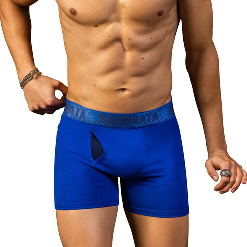 Boxer Acróbata 5048 Algodón Bragueta Combinado Hombre