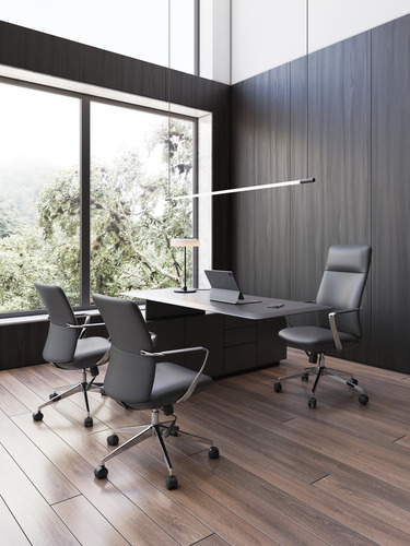 Silla Ejecutiva Para Oficina Ergonómica Respaldo Medio Fenix