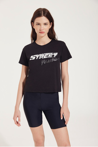 Remera Street Machine Mujer 100% Algodón Delaostia