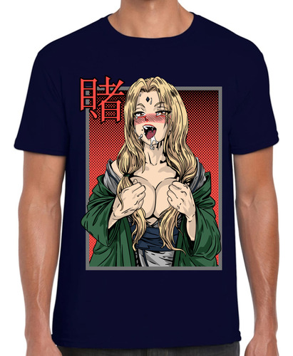 Playera Naruto Senju Tsunade Ecchi Hentai #0002387