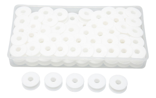 Bobinas Para Máquina De Coser, 100 Unidades, Plástico, Borde