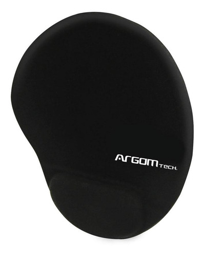 Mouse Pad Gel 360 Con Soporte De Muñeca Negro Argom Tech