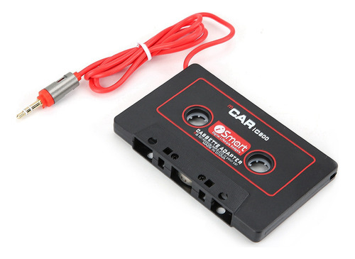 Adaptador Fita Cassete Estéreo Para Carro Cd Md Mp3 Mp4 P