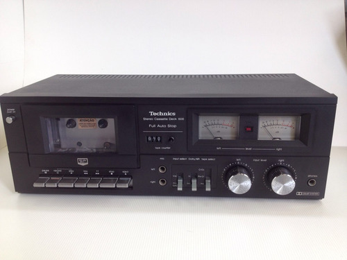 Antigo Tape Deck Technics 608