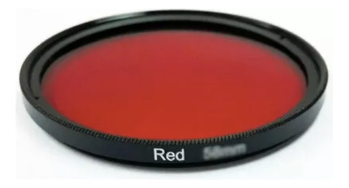 Lente Filtro Vermelho Red 52mm P/ Go Pro Action Cam