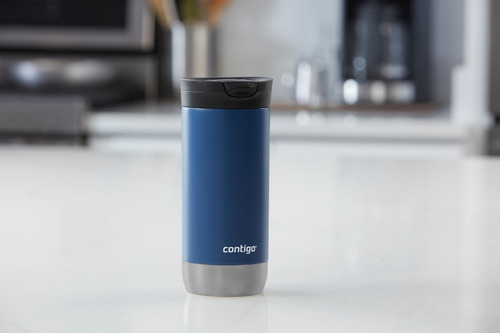 Vaso térmico Contigo Huron. liso color blue corn 473mL
