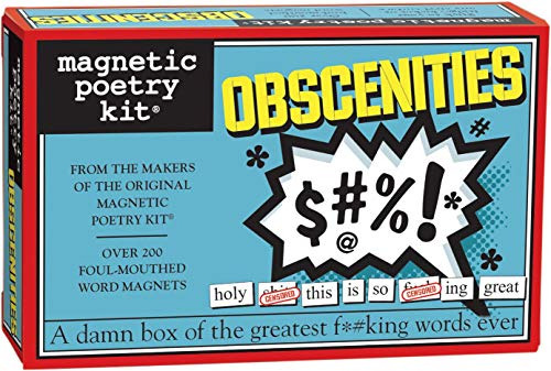 Poesía Magnética - Kit De Obscenidades - Palabras Para Never