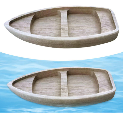 1 Modelo De Barco De Pesca De Madera Canoa De Madera China