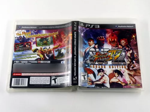 Jogo Super Street Fighter Iv Arcade Edition Ps3 Frete Grátis