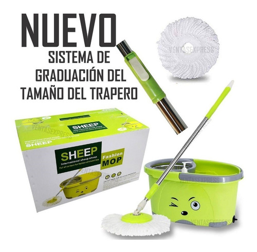 Imagen 1 de 7 de Trapero Mágico Giratorio 360 Grados Nuevo Sistema + Envío