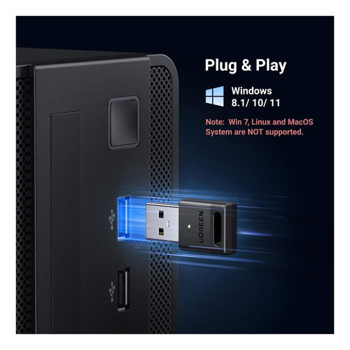 Bluetooth Adapter Ugreen Usb, Bluetooth 5.3 &