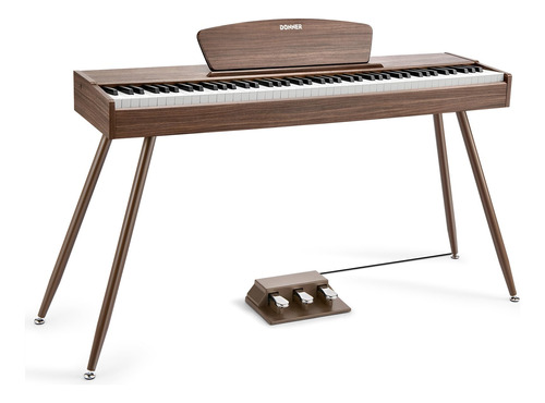 Donner Piano Digital Ponderado De 88 Teclas Con Soporte Para