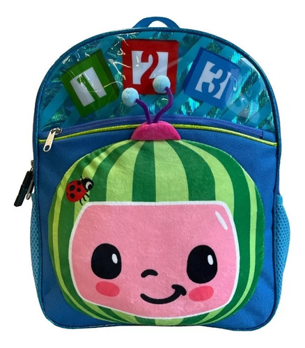 Mochila Infantil Cocomelon Original Sandia