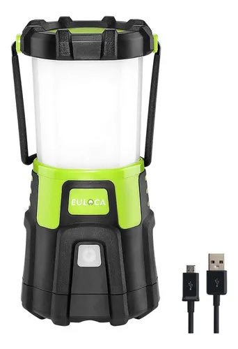Euloca Linterna Led De Camping, Super Brillante De 1200 Lume