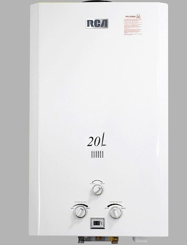 Imagen 2 de 2 de Calefon A Gas 20 Litros Rca 1 Año Garantia Calefones Hs-626