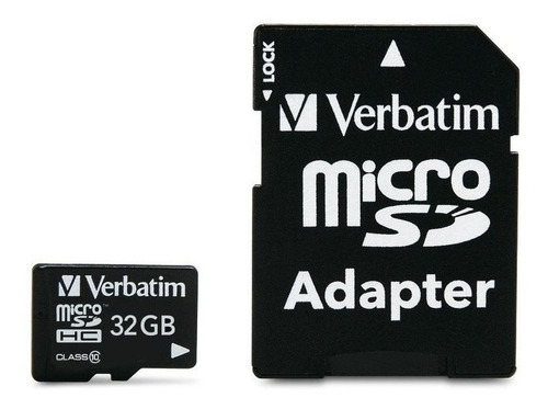 Imagen 2 de 2 de Tarjeta de memoria Verbatim 44083 Premium con adaptador SD 32GB