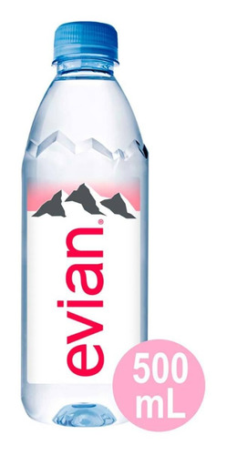 Evian Agua Natural Mineral 500ml