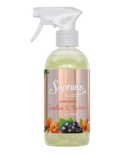 Home Spray Saphirus Grosellas Y Nectarina 500ml