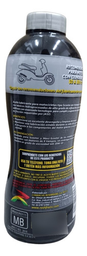Aceite Motor 4t 20w50 Moto Scooter Roshfrans 950ml