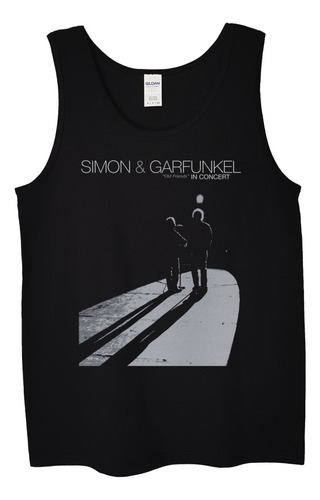 Polera Musculosa Simon And Garfunkel Old Fr Rock Abominatron