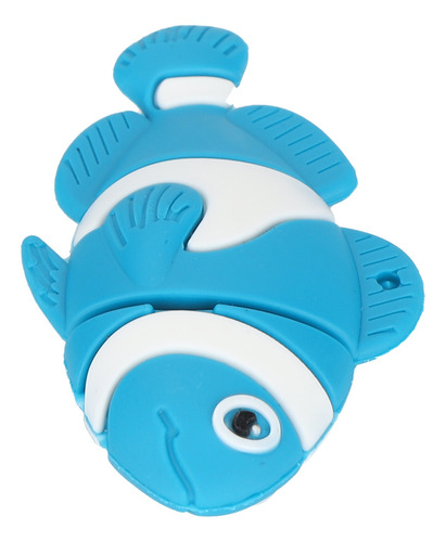 Imagen 7 de 10 de Usb Stick Cartoon U Disk Azul Pez Payaso Apariencia Alta
