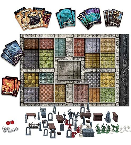 Sys Heroquest De Hasbro Gaming: Juego De Estrategia Clásico